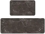 Rug for Bedroom Pu Leather Room Decor Fuzzy Rug Marble Pattern Foot Carpet for Living Room Kitchen