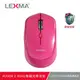 LEXMA M330R 2.4GHz無線光學滑鼠_粉色 無線鼠標 AES128加密