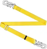 Trsmima Hunting Safety Harness, Tree Climbing Belt Restraint Lanyards, Safety Adjustable Lanyard, Add Level
