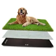 Dog Grass Large Potty Patch, Artificial Dog Grass Bathroom Turf for L-35"X22.6"