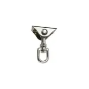 Randy & Travis Machinery 360 Swivel Swing Hanger With Stainless Steel Hook For Ceiling Heavy Duty Hanging Gym Equipment Gloves Straps & Hooks