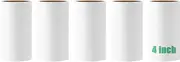 4 inch Lint Roller Replacement Refills Compatible with Evercare PetLovers Muji IKEA Bastis and More Standard 4 inch Lint Rollers Extra Sticky Roller Refill 60 Sheets per Roll 5 Pack Total 300 Sheets