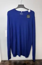 Kenneth Cole Awearness Men’s Slim Fit Blue Sweater 3XL Tall NWT Men’s Wearhouse