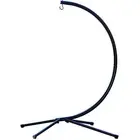 Vivere Steel Stand Frame for Hammock Chairs in Black