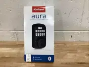 Kwikset Aura Keypad Bluetooth Smart Lock Matte Black 99420-003 New