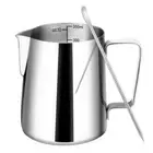 Latte Art Pen Milk Frother Cup Clear Scale Milk Frother Barista