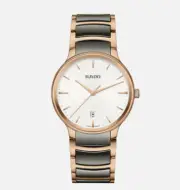 Rado Centrix Unisex Stainless steel / PVD Watch R30023012, Rose Gold