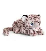 Keeleco 25cm Snow Leopard Kids/Children Animal Soft Plush Stuffed Toy Grey 3y+