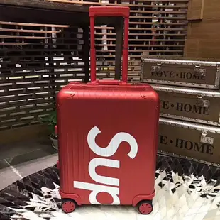 Supreme x Rimowa Salsa Deluxe 聯名鋁鎂金登機箱旅行箱