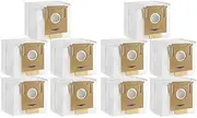 [10PK] iDeer Life Dust Bags For Deebot Ozmo T8, T8 Aivi, T8+ T8 AIVI+, T8MAX, N8 Pro Plus/N8 Pro, N8+ Plus, N8 Pro+, T9 AIVI T9 PRO T9 MAX DX93, DDX96, For Yeedi K781+