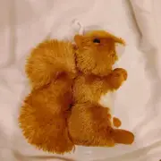 New Aurora Red Brown Squirrel Bean Plush NWT B27