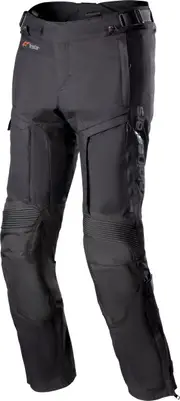 Alpinestars Bogotá Pro 3S, textile pants Drystar , color: Black/Black , size: 3XL