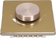 50W Wall Volume Control, Lossless Sound, Flame Retardant PC, Simple Wiring, Aluminum Alloy Frame, for Flexible and Stable Output