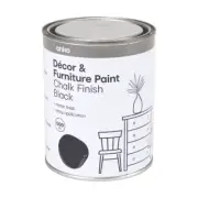 New Decor & Furniture Paint - Chalk Matt Finish /Black+by Anko Free Shippin-AUS