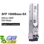 [8美國直購] 收發器模組 SFP TRANSCEIVER MULTIMODE GIGABIT MINI-GBIC MODULE 1000BASE-SX COMPATIBLE FOR CISCO GLC-SX-MMD