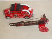 MATCHBOX MODELS OF YESTERYEAR FIRE ENGINES * 1995 * 1936 LEYLAND CUB FK-7 * NIB