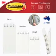 Genuine 3M Command Picture Hanging Strips Damage Free SMALL MEDIUM LARGE 4-96pcs