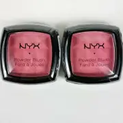 2 NYX Professional Makeup Powder Blush PB06 PEACH.14 Ounce Sealed