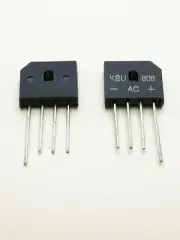 US Stock 10pcs KBU808 Bridge Rectifier 800V 300A 560V 4-Pin Through Hole