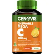 Cenovis Mega Vitamin C 1000mg Chewable Tablets For Immune Support 60 pack