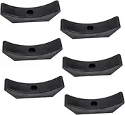 WOONEKY 6pcs Dumbbell Holder for Home Gym Durable Dumbbell Display Rack Support for Weight Training Sturdy Design for Efficient Space Management