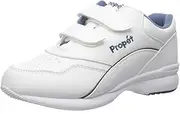 Propét Womens Tour Walker Strap Walking Walking Sneakers Athletic Shoes - Off White