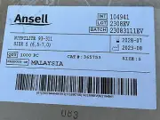 Ansell Nitrilite 93-311 Clean Nitrile Gloves 100 Count Powder Free 5.1 mil Lot