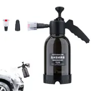 2L Car Wash Pump Foam Sprayer Hand Held Wash Spray Bottle Snow Foam Detailing HG