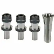 3pcs C3/4-ER20A-1.38L+ 1pcs R8-3/4-M12 STEEL COLLET CHUCK SEST TTS TOOL HOLDER