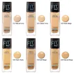 美寶蓮 FIT ME MATTE+PORELESS FOUNDATION 30ML 適用於中性至油性皮膚