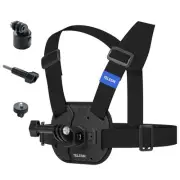 TELESIN Chest Mount Harness Chest Strap Quick Release Compatible with GoPro C...
