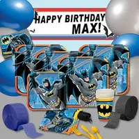 在飛比找PChome24h購物優惠-【派對盒 PartyBox】生日派對懶人包 蝙蝠俠主題 8人