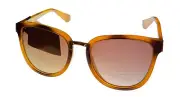 Lucky Brand Womens Light Tortoise Plastic Cateye Sunglass, Trestles