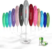 Milk Frother Electric Foam Drink Foam Mix Whisk Kitchen Latte Egg Beater Blender