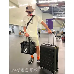 KANGOL 袋鼠 符合虎航 超輕量 PP 耐磨拉錬 20吋 24吋 28吋 行李箱 出國箱