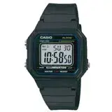 在飛比找遠傳friDay購物優惠-CASIO 卡西歐 復古造型電子錶 W-217H-1A