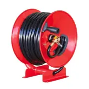 Silvan 30m Eco Hose Reel With Atomiser+ Spray Gun , 30m of 10mm Ag Hose .