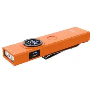 KCSIM Rechargeable EDC Flashlight with Green Beam, UV Light and White LED Com...