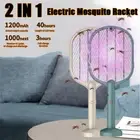 Electric Fly Swatter Bug Zapper Mosquito Killer UV light Insect Killer Bug Zappe
