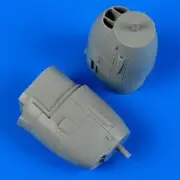 Quickboost 72418 gx 1/72 P38 Lightning Correct Engine Covers for Academy