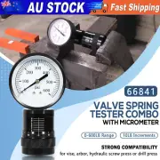 66841 Mini Valve Spring Tester and Measuring Combo Fits for Vise or Arbor Press