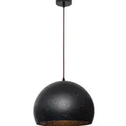 CLA Lighting Celeste Bohemian Rustic Embossed Dome Shape Pendant Light