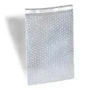 50 - 4x5.5 Bubble Out Pouches Bags Wrap Cushioning Self Seal Clear 4" x 5.5"