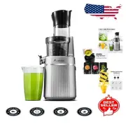 Aobosi 2-in-1 Cold Press Juicer - Juice & Ice Cream Machine, Quiet 200W Power