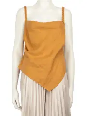 Yellow Bandana Style Top
