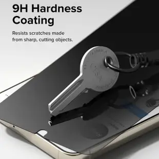 【Ringke】三星 Galaxy S23 Plus Privacy Tempered Glass 防窺鋼化玻璃螢幕保護貼(Rearth 附安裝工具)