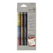 Midori Water-based Pen Join Dots 3 Colors Connected 3 Pieces Grayish Tone 381420
