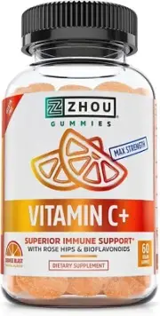 Vitamin C+ Gummies - Rapid Immunity Booster Gummy Vitamins, Vitamin C with Bi...