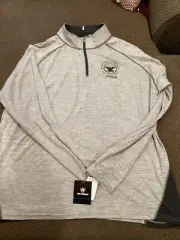 Department Of Defense Top Of World 1/4 Zip Mens XXL New With Tags Lightweight