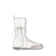 [ANN DEMEULEMEESTER] ANN DEMEULEMEESTER WOMAN WHITE SNEAKERS White